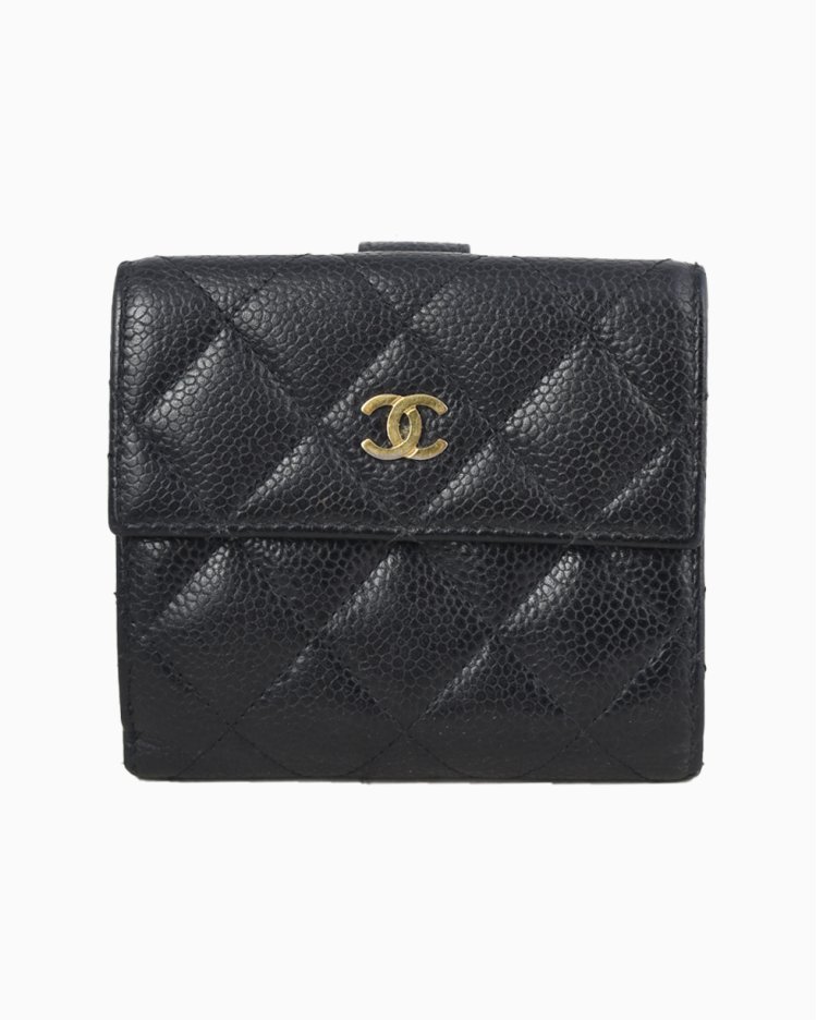 Carteira Chanel Original Small Flap Caviar Feminina